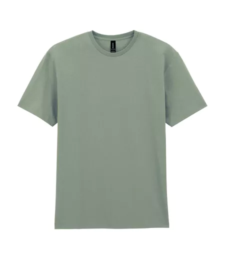 Mens Plain Lightweight T-shirt Sage Gildan