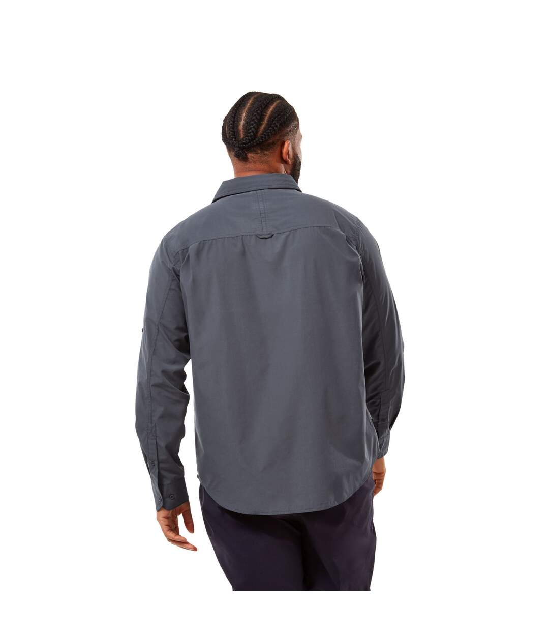 Craghoppers Mens Kiwi Long-Sleeved Shirt (Ombre Blue) - UTCG1500-3