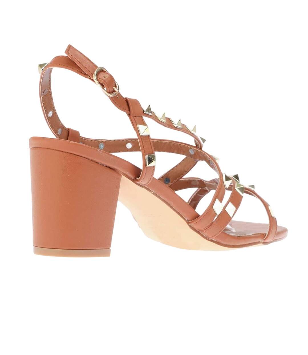Sandales Style Lanières Femme Marron No Doubt-2