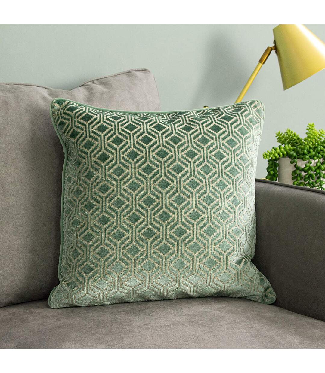 Paoletti Avenue Cushion Cover (Mint) - UTRV1669