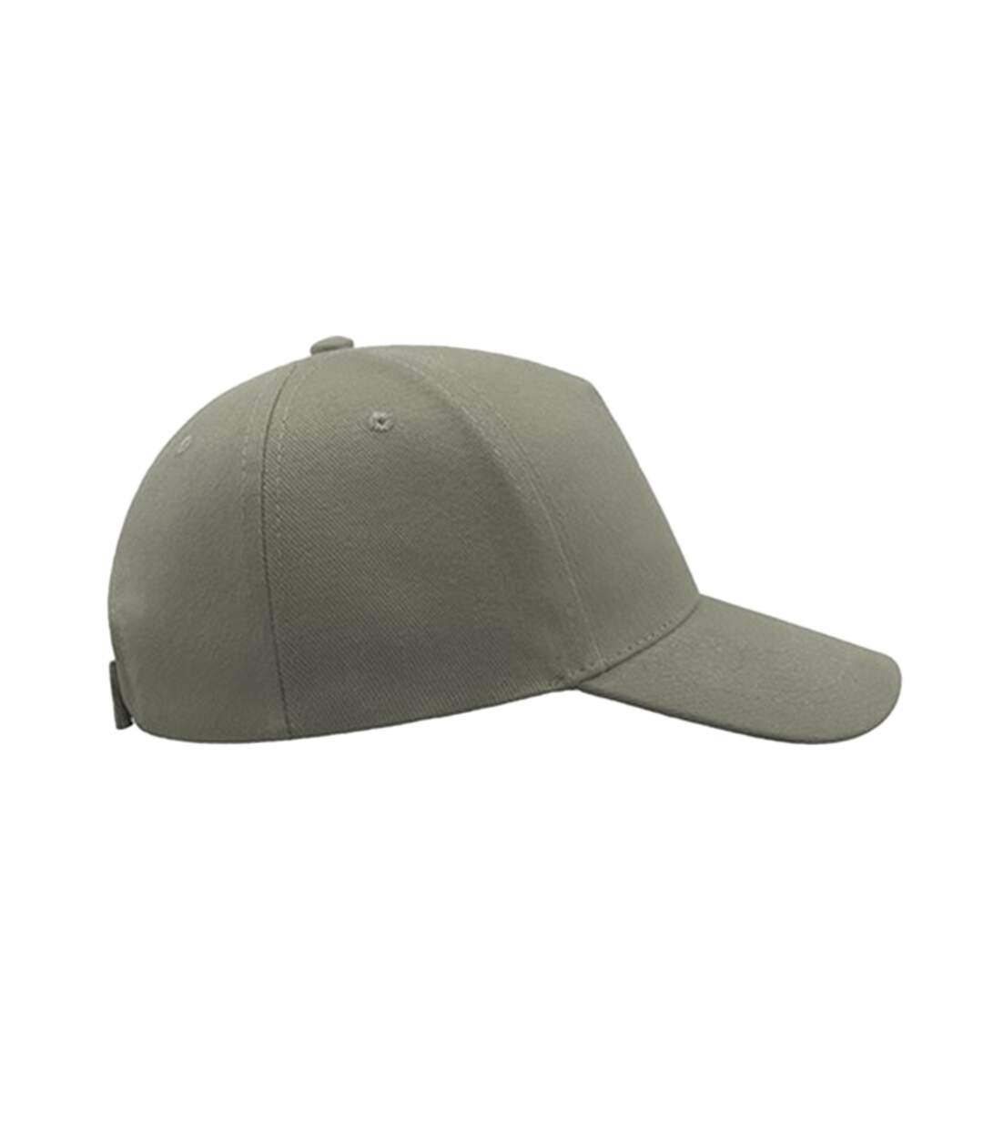 Casquette avec fermoir en scratch liberty five mixte gris clair Atlantis-3