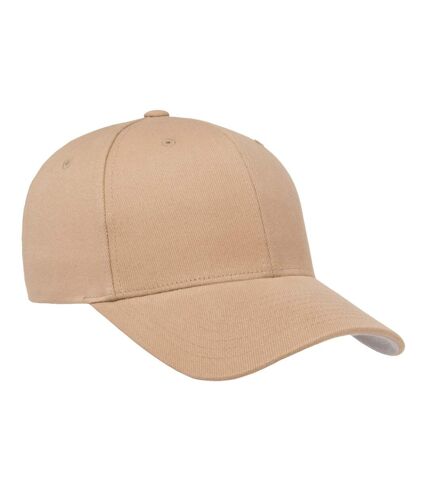 Flexfit By Yupoong Brushed Twill Cap (Khaki) - UTRW7556