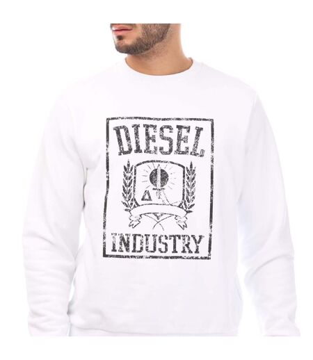 Mens S-gir 11-6 Sweatshirt White Diesel