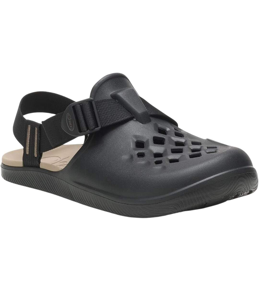 Unisex Adult Stripe Clogs Black Chaco-3