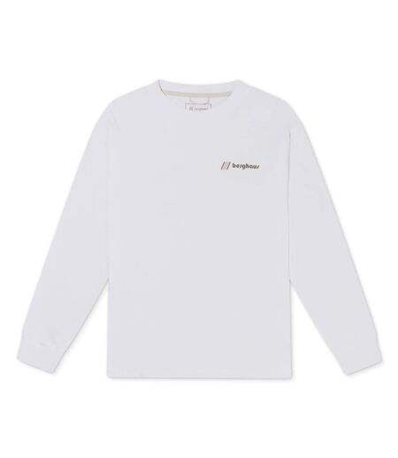 T-shirt Manches Longues Mera Peak Adulte Blanc Berghaus