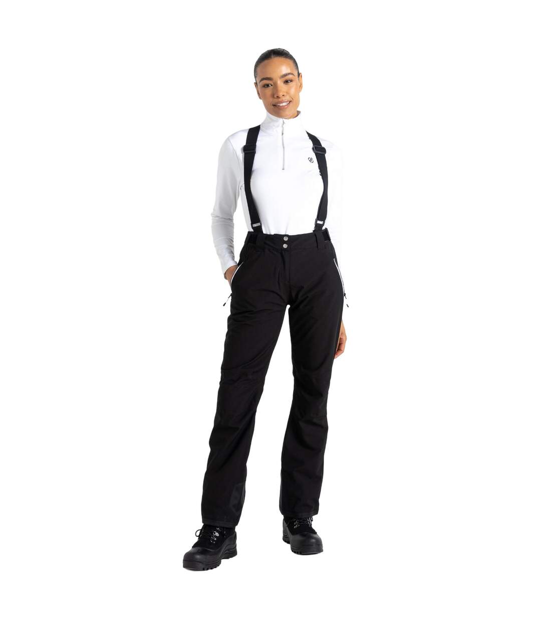 Womens/ladies Diminish Insulated Ski Trousers Black Dare 2B-2