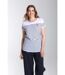 Tee shirt mariniere manches courtes femme Teeliner  | Gerard Pasquier-2