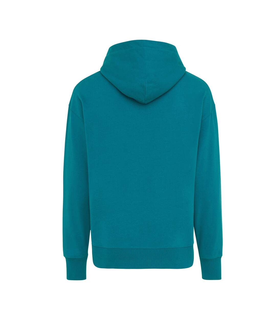 Unisex adult yoho recycled cotton relaxed fit hoodie verdigris Iqoniq-2