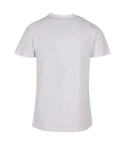 Build Your Brand Mens Basic Round Neck T-Shirt (White)
