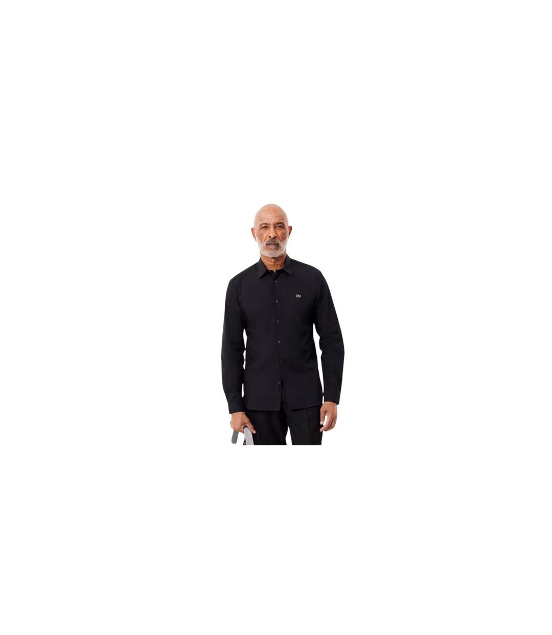 Chemise Manches Longues Homme Noir Lacoste-1