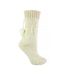 1 Pack Ladies Warm Alpaca Wool Pom Pom Bed Socks-1
