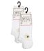 Wildfeet - 6 Paires Femme Chaussettes Bambou Basses | Motif Rayures