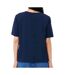 T-Shirt marine femme lacoste relaxed-2