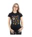 Disney - T-shirt COCO HEADS PATTERN - Femme (Noir) - UTBI14356-2