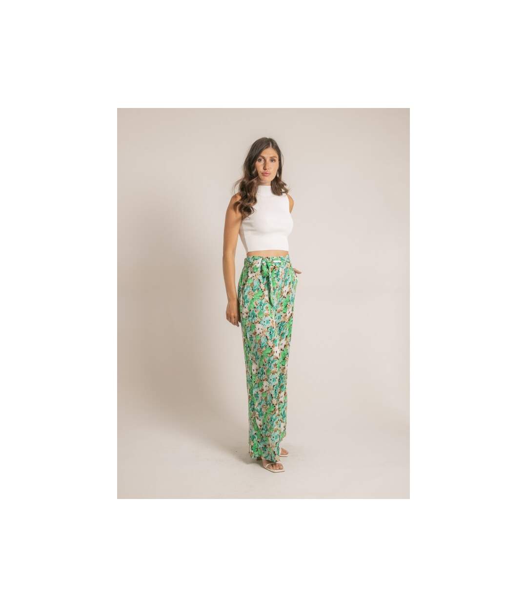 Pantalon fluide motifs ENISTA - Dona X Lisa-4