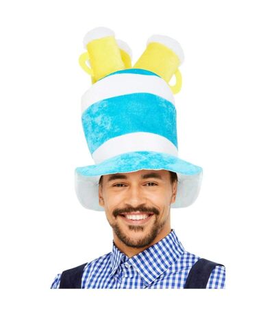 Chapeau de déguisement homme bleu/jaune Smiffys