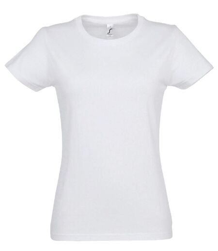 T-shirt manches courtes - Femme - 11502 - blanc