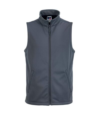 Russell Mens Smart Softshell Vest (Convoy Gray) - UTRW9674