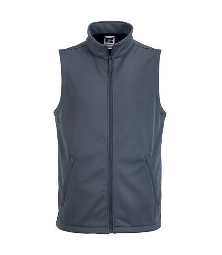 Russell Mens Smart Softshell Vest (Convoy Gray)