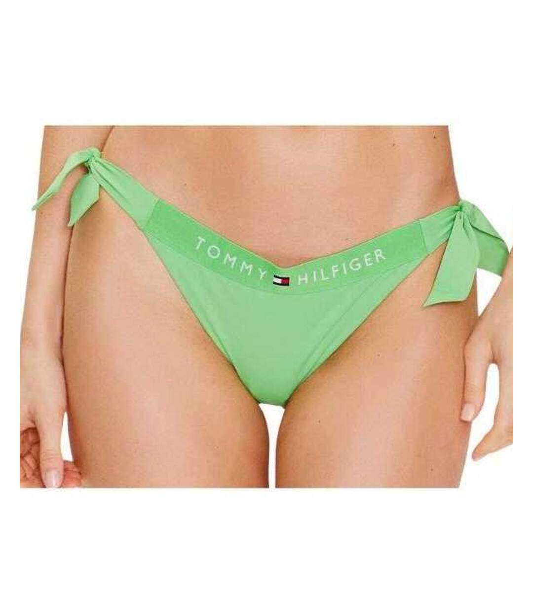 Bas De Maillot De Bain Motif/style Logo Femme Vert Calvin Klein-2