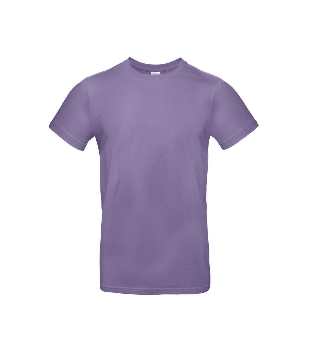 T-shirt manches courtes homme violet clair B&C