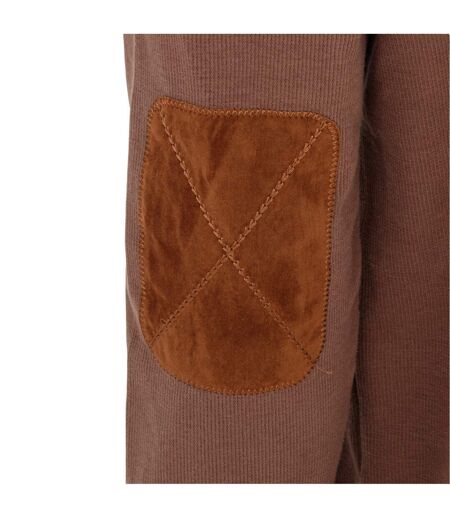 Sweat Motif/style Logo Homme Marron Foncé Howick