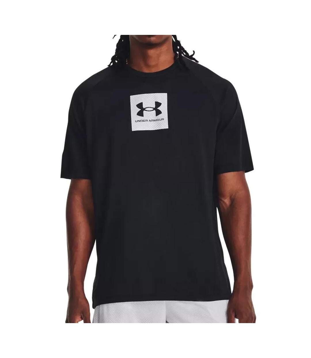 T-shirt Noir Homme Under Armour Tech Prt - L-1