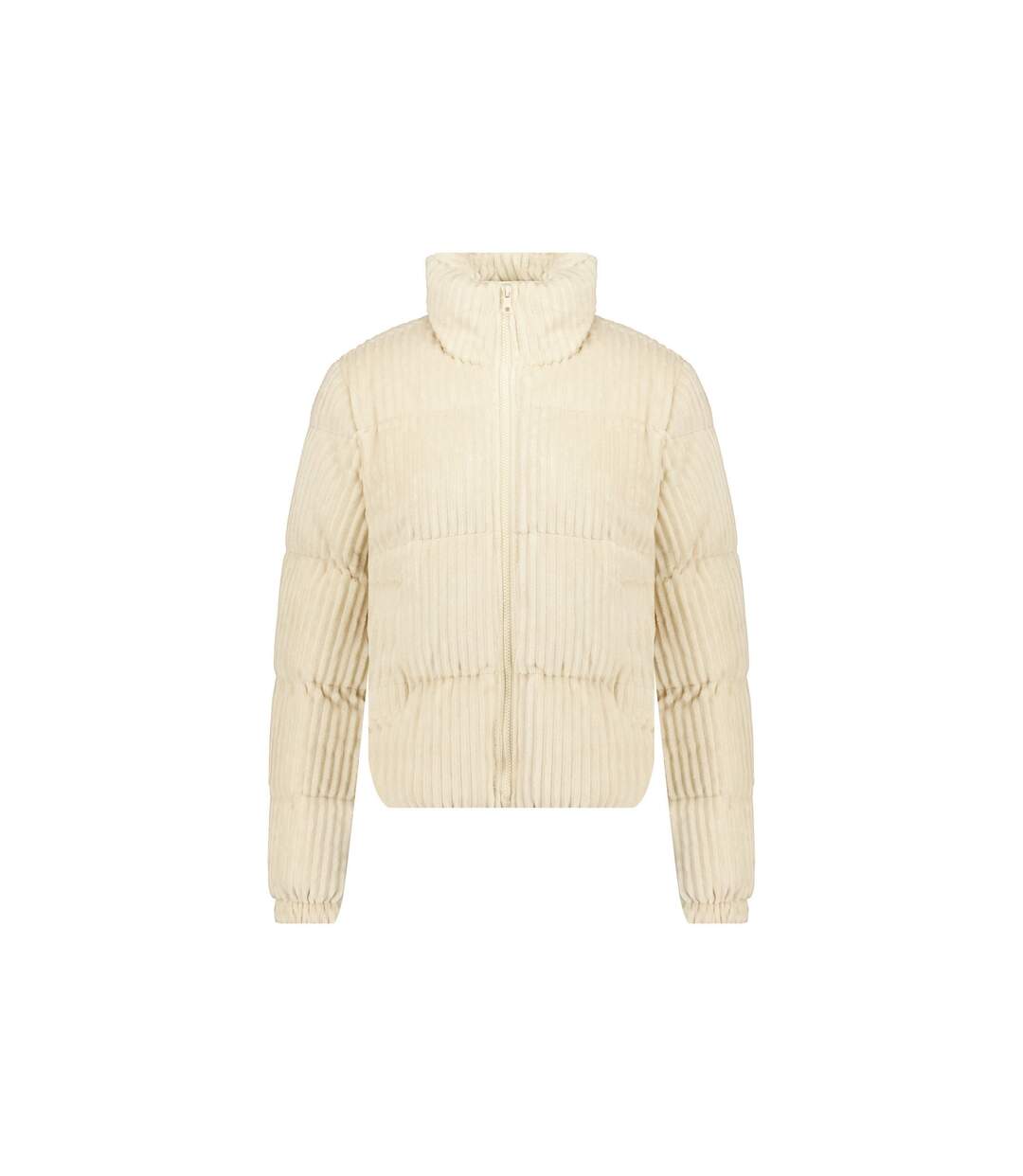 Blouson en velours côtelé doux et rembourré en polyester NOELIA-2