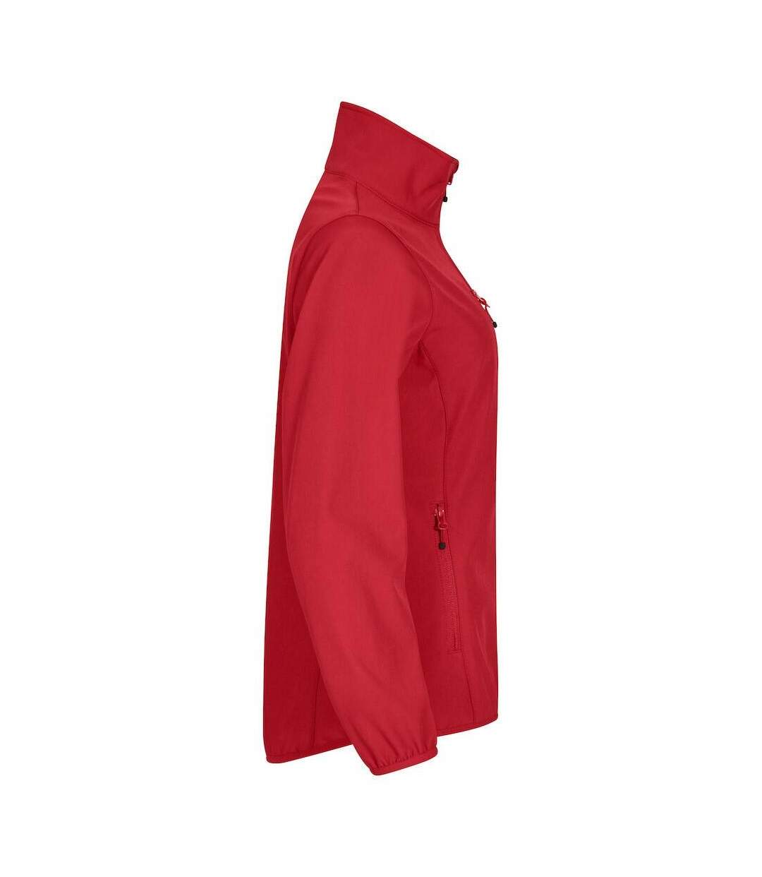 Veste Softshell Classic Femme Rouge Clique-3