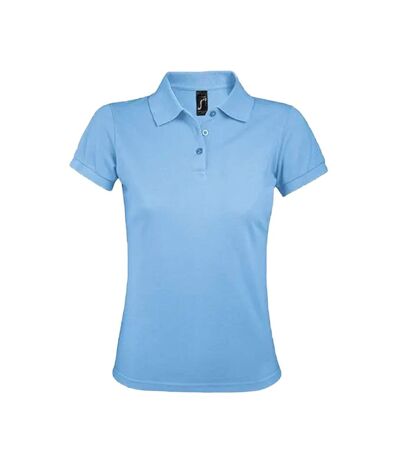 Polo Prime Femme Bleu Ciel SOLS
