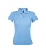 Polo Prime Femme Bleu Ciel SOLS-1