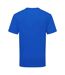 Unisex Adult Cotton T-shirt Royal Blue Fruit Of The Loom-2