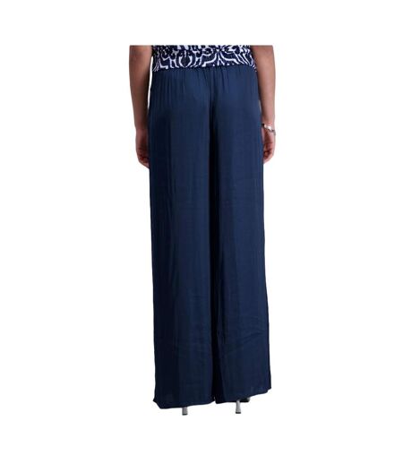Pantalon fluide/toile marine morgan pwenda