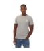 T-shirt Motif/style Logo Sur Poitrine London Homme Gris Clair Blanc Aquascutum-1