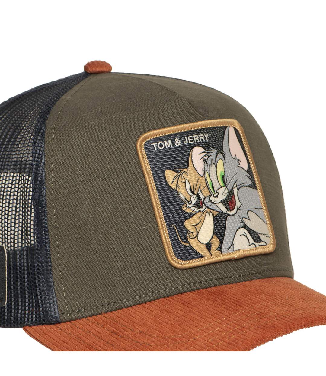Casquette trucker prenium semi curved Tom and Jerry Capslab-3