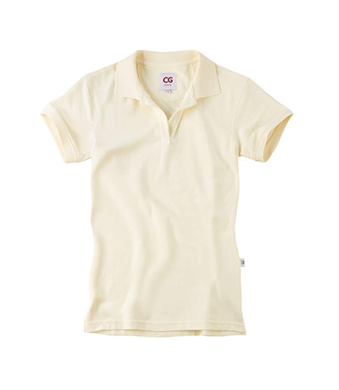 Polo Susa Femme Beige Doré CG Workwear-1