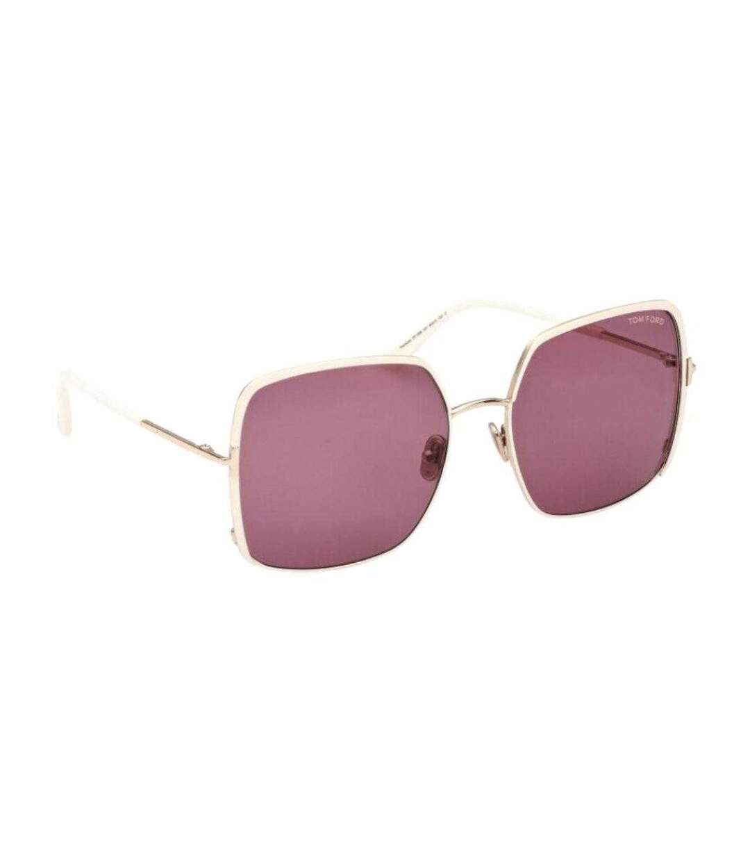 Womens/ladies Raphaela Butterfly Sunglasses One Size Gold Tom Ford-1