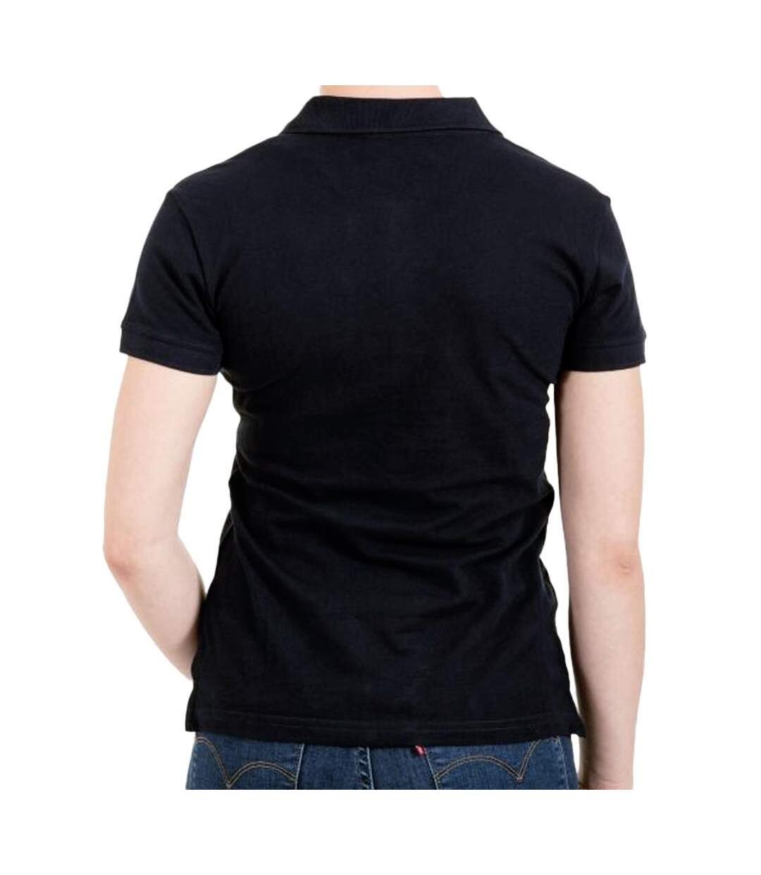 Polo noir femme teddy smith piloco - m-2
