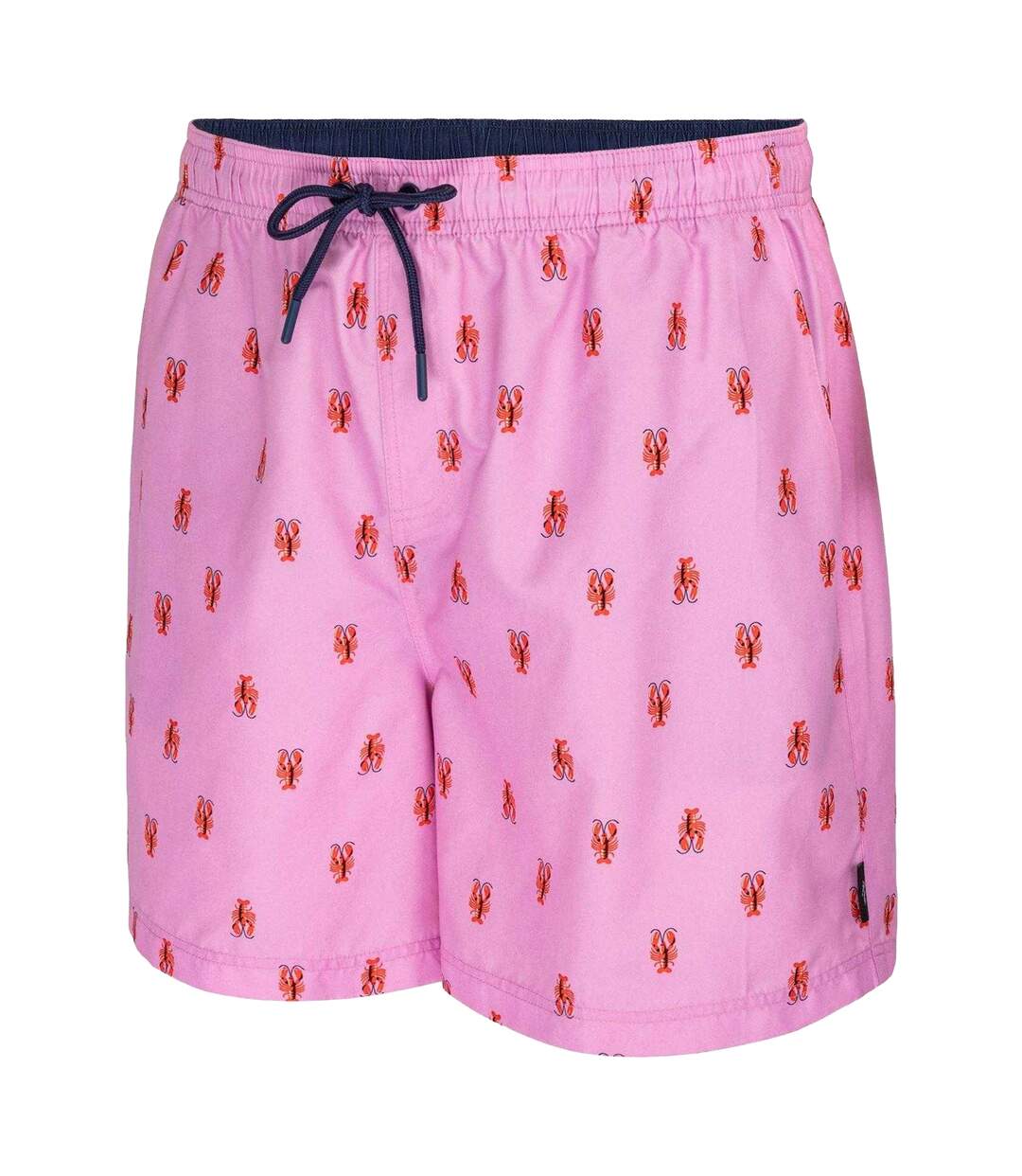 Short De Bain Motif/style Homard Homme Rose Hot Tuna-3