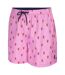 Short De Bain Motif/style Homard Homme Rose Hot Tuna-3