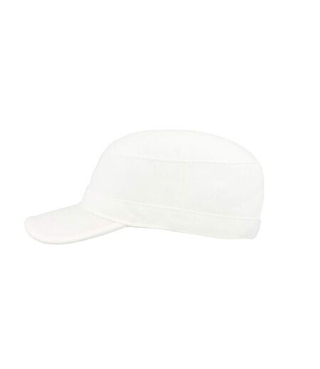 Casquette militaire tank mixte blanc Atlantis