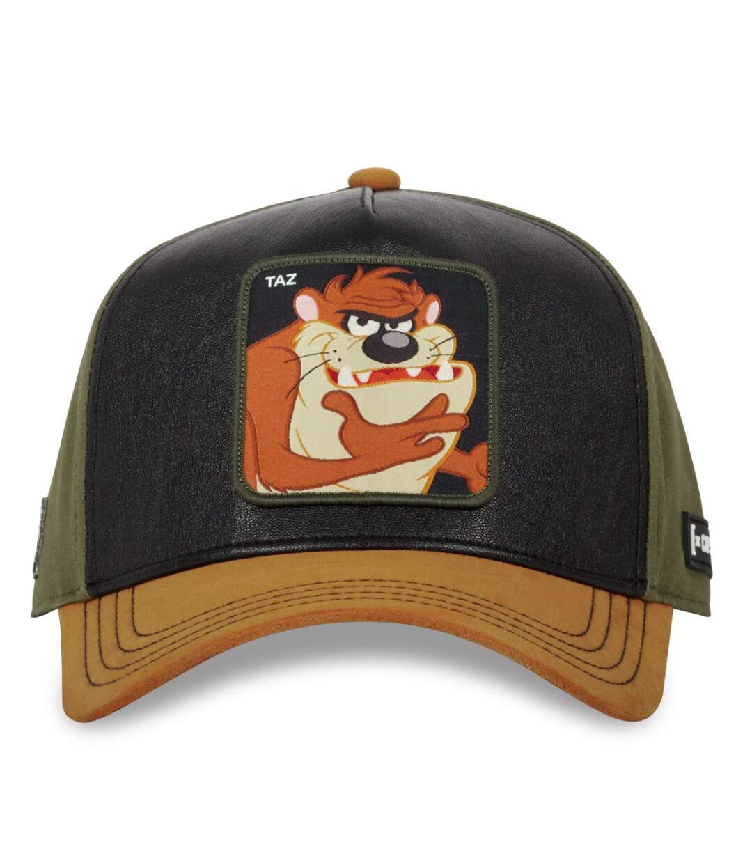 Casquette homme trucker en suedine finitions premium Looney Tunes Taz Capslab-2