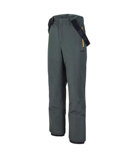 Pantalon De Ski Idris Homme Vert Foncé Olive Écru Hi-Tec