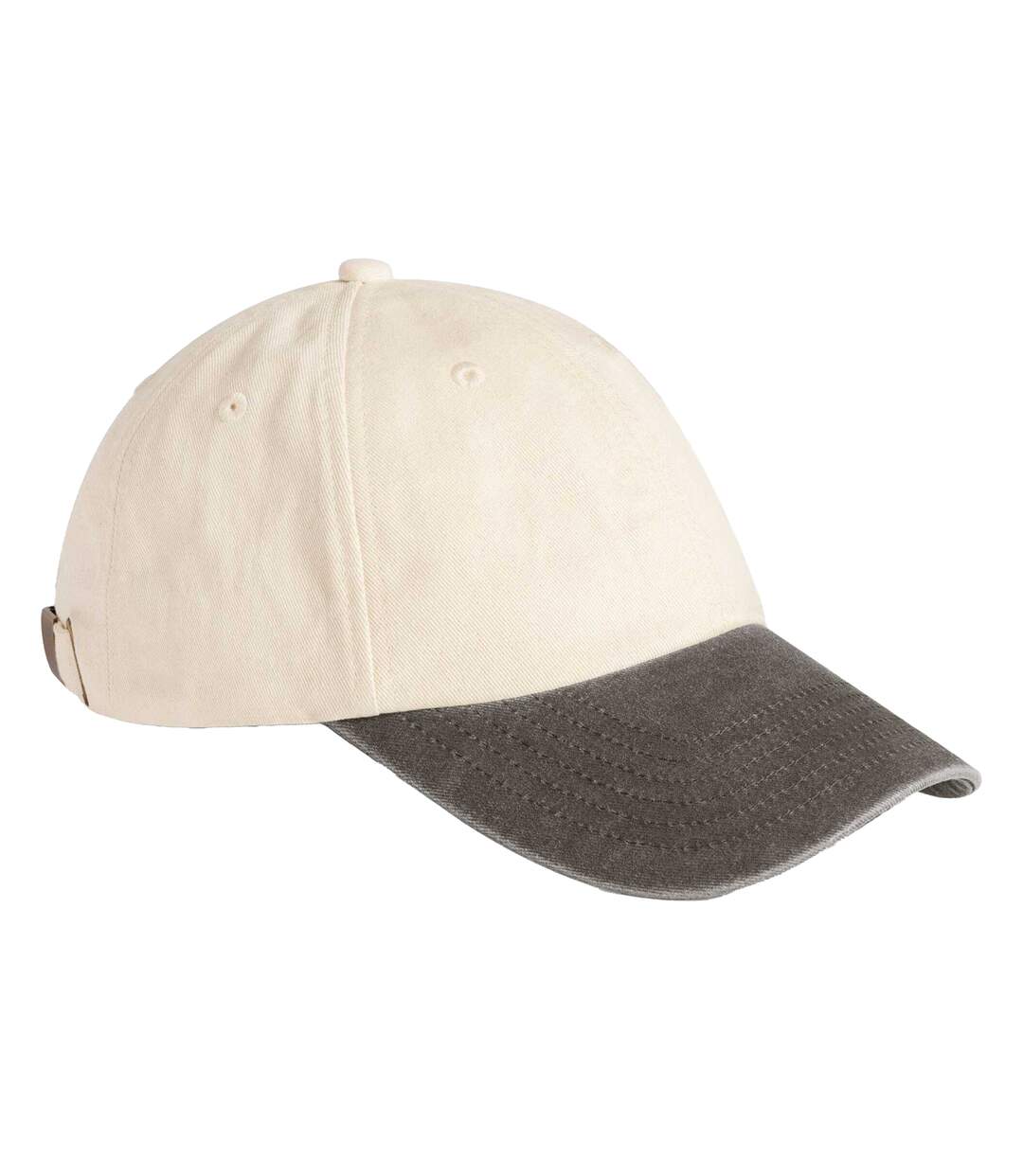 Casquette De Baseball Motif/style Rétro Adulte Naturel Vieux Marron Beechfield-1