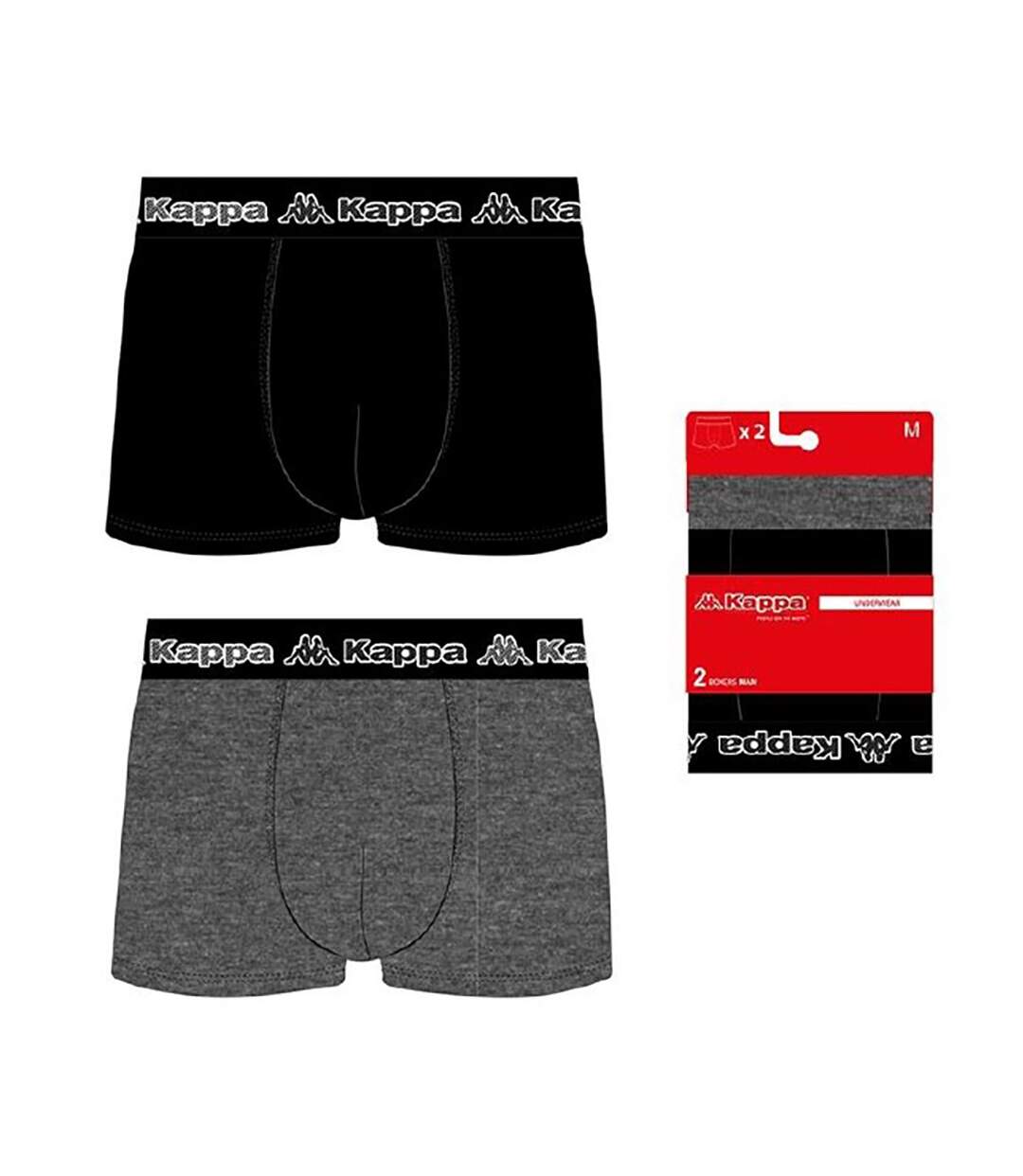 Boxer homme KAPPA Pack de 2 Boxers 0790-4