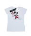 Disney T-shirt en coton Mickey Mouse Flowers Femme/Ladies (Blanc) - UTBI32640-1