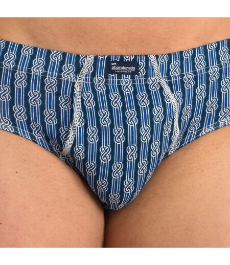 Pack of 3 Men's Essential Print Briefs with Opening A0090