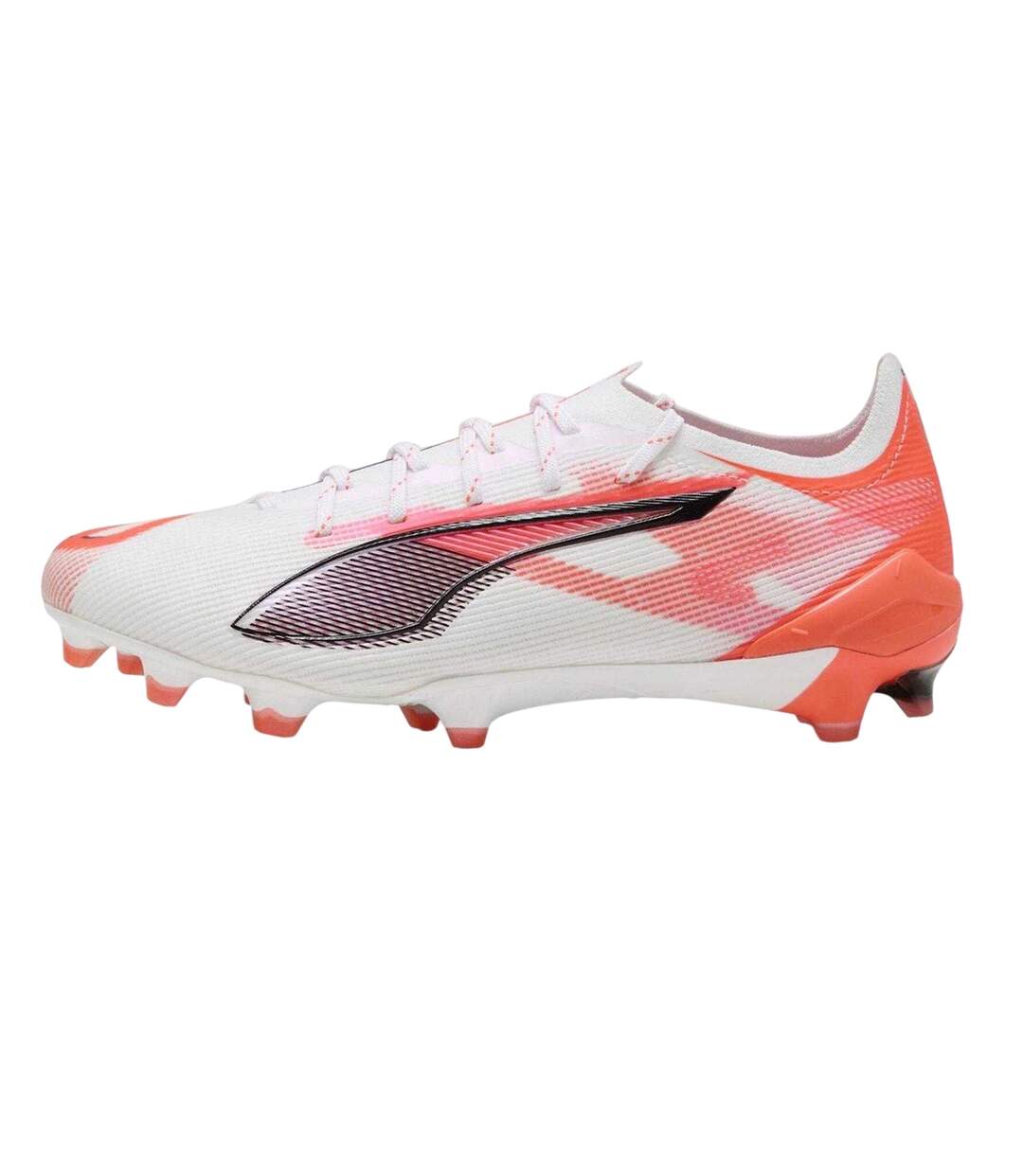 Womens/ladies Ultra Ultimate Firm Ground Football Boots White Red Puma-3