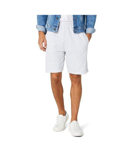 Fruit Of The Loom Mens Lightweight Casual Fleece Shorts (240 GSM) (Heather Grey) - UTBC2660