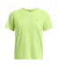 T-shirt Manches Courtes Course À Pied Femme Vert Under Armour-2